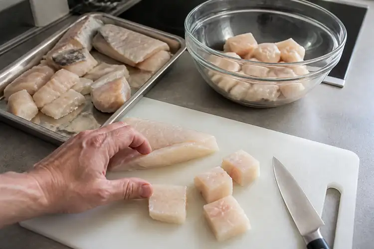 Vis kiezen en voorbereiden kibbeling